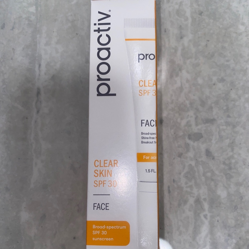 Proactiv clear skin spf 30 sunscreen brand new
